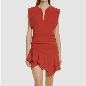 Ba&sh asymmetrical hem summer dress